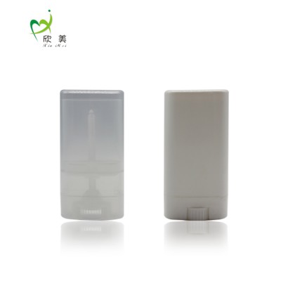 Custom Empty 15g flat lip balm deodorant stick container